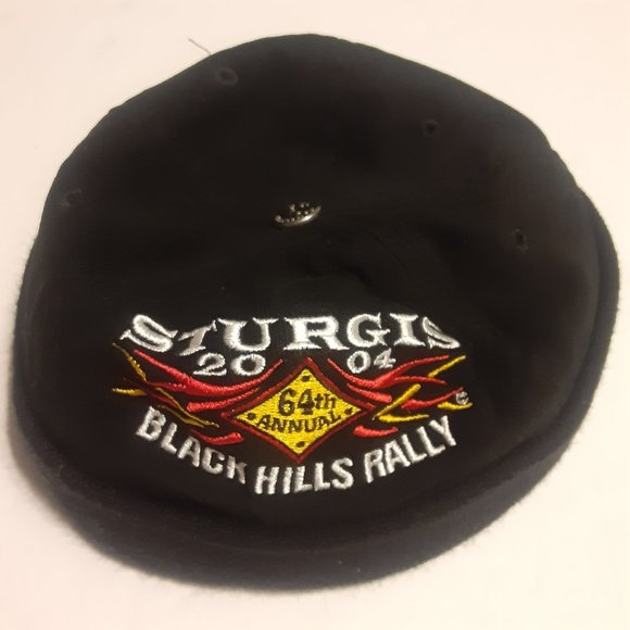 VTG Sturgis Motorcycle Rally 2004 Embroidered Skull Cap OSFA - Picture 1 of 5